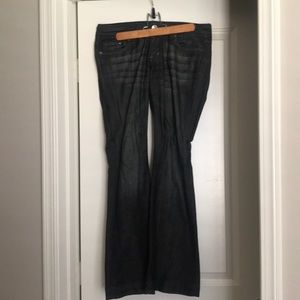 Express Fit and Flair jeans